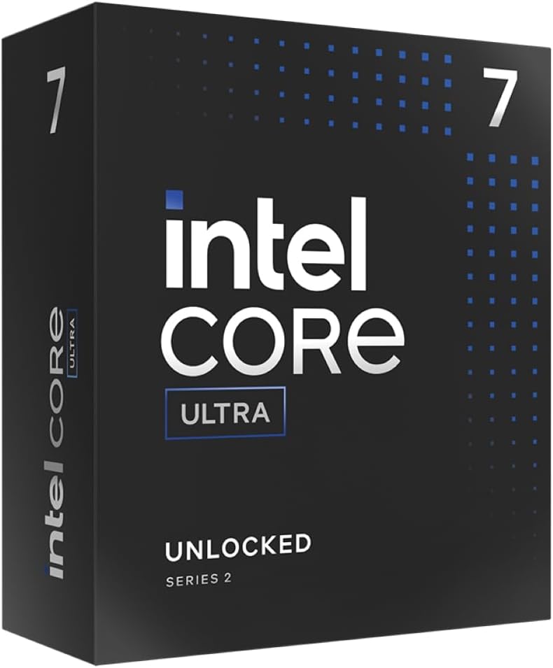 Intel® Core™ Ultra 7 265K processeur pour PC de Bureau 20 cœurs (8 P-Cores + 12 E-Cores) jusqu'à 5,5 GHz