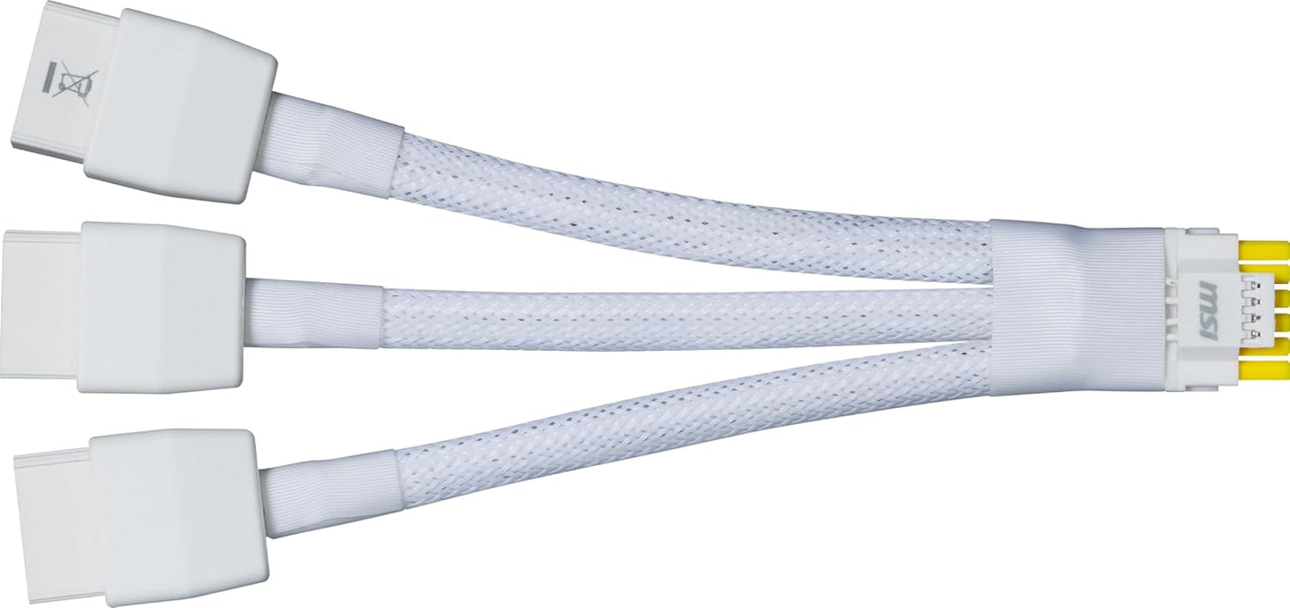 MSI GamingRTX 5070 TI 16G Gaming Trio OC Carte graphique blanche (16 Go GDDR7, 256 bits, performances extrêmes : 2580 MHz, DisplayPort x 3 2.1a, HDMI 2.1b, architecture NVIDIA Blackwell)