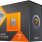 AMD Ryzen 7 7800X3D Processeur avec La Technologie 3D V-Cache (Radeon Graphique Intégré, 8 Cœurs/16 Threads, 120W TDP, Socket AM5, Cache 104 Mo, Jusqu'à 5,0 GHz Fréquence Boost, sans Ventilateur)