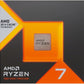 AMD Ryzen 7 7800X3D Processeur avec La Technologie 3D V-Cache (Radeon Graphique Intégré, 8 Cœurs/16 Threads, 120W TDP, Socket AM5, Cache 104 Mo, Jusqu'à 5,0 GHz Fréquence Boost, sans Ventilateur)