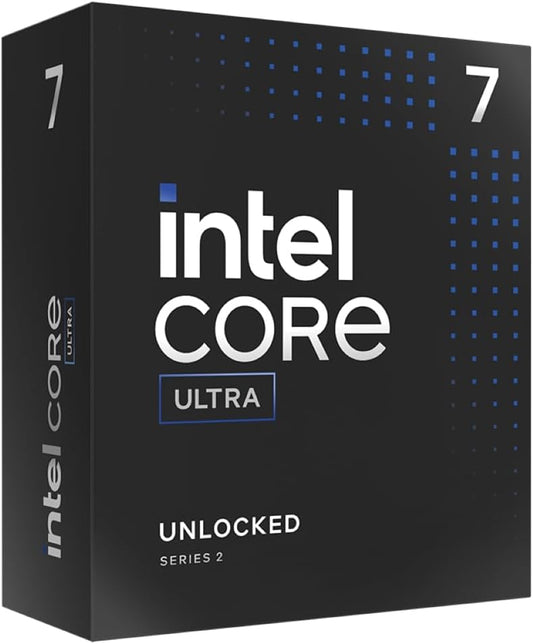 Intel® Core™ Ultra 7 265K processeur pour PC de Bureau 20 cœurs (8 P-Cores + 12 E-Cores) jusqu'à 5,5 GHz