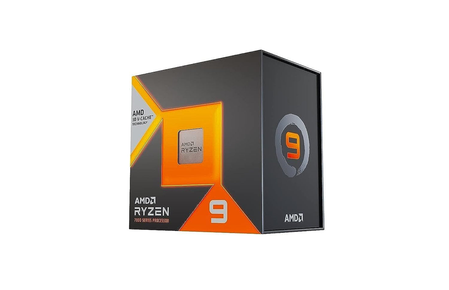 AMD Ryzen 7 7800X3D Processeur avec La Technologie 3D V-Cache (Radeon Graphique Intégré, 8 Cœurs/16 Threads, 120W TDP, Socket AM5, Cache 104 Mo, Jusqu'à 5,0 GHz Fréquence Boost, sans Ventilateur)