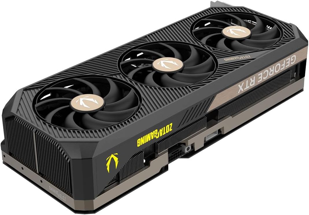 ZOTAC Gaming GeForce RTX 5090 Solid OC DLSS 4 32GB GDDR7 512-bit 28 Gbps PCIE 5.0 Gaming Graphics Card, IceStorm 3.0 Advanced Cooling, Spectra 2.0 ARGB Lighting, ZT-B50900J-10P
