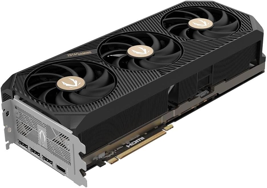 ZOTAC Gaming GeForce RTX 5090 Solid OC DLSS 4 32GB GDDR7 512-bit 28 Gbps PCIE 5.0 Gaming Graphics Card, IceStorm 3.0 Advanced Cooling, Spectra 2.0 ARGB Lighting, ZT-B50900J-10P