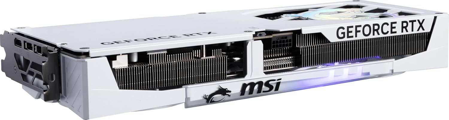 MSI GamingRTX 5070 TI 16G Gaming Trio OC Carte graphique blanche (16 Go GDDR7, 256 bits, performances extrêmes : 2580 MHz, DisplayPort x 3 2.1a, HDMI 2.1b, architecture NVIDIA Blackwell)