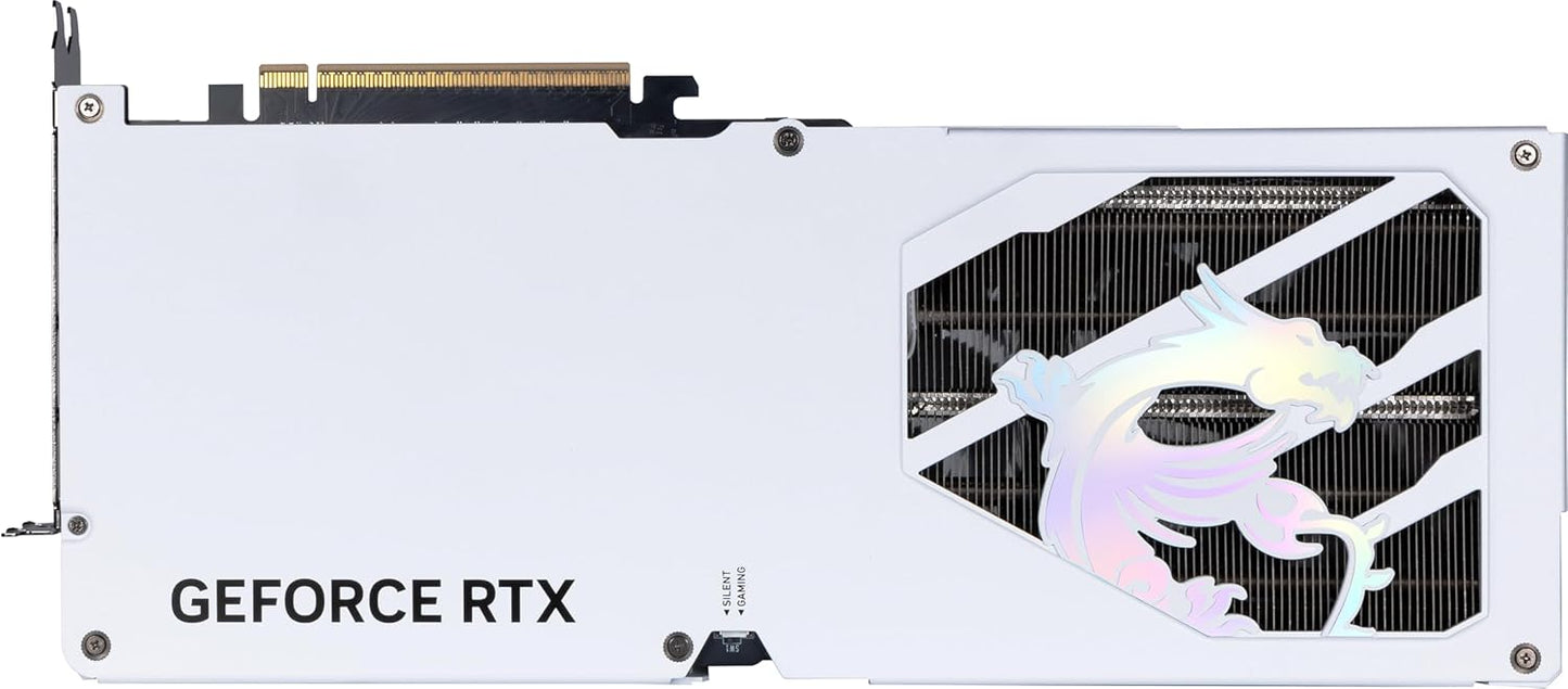 MSI GamingRTX 5070 TI 16G Gaming Trio OC Carte graphique blanche (16 Go GDDR7, 256 bits, performances extrêmes : 2580 MHz, DisplayPort x 3 2.1a, HDMI 2.1b, architecture NVIDIA Blackwell)