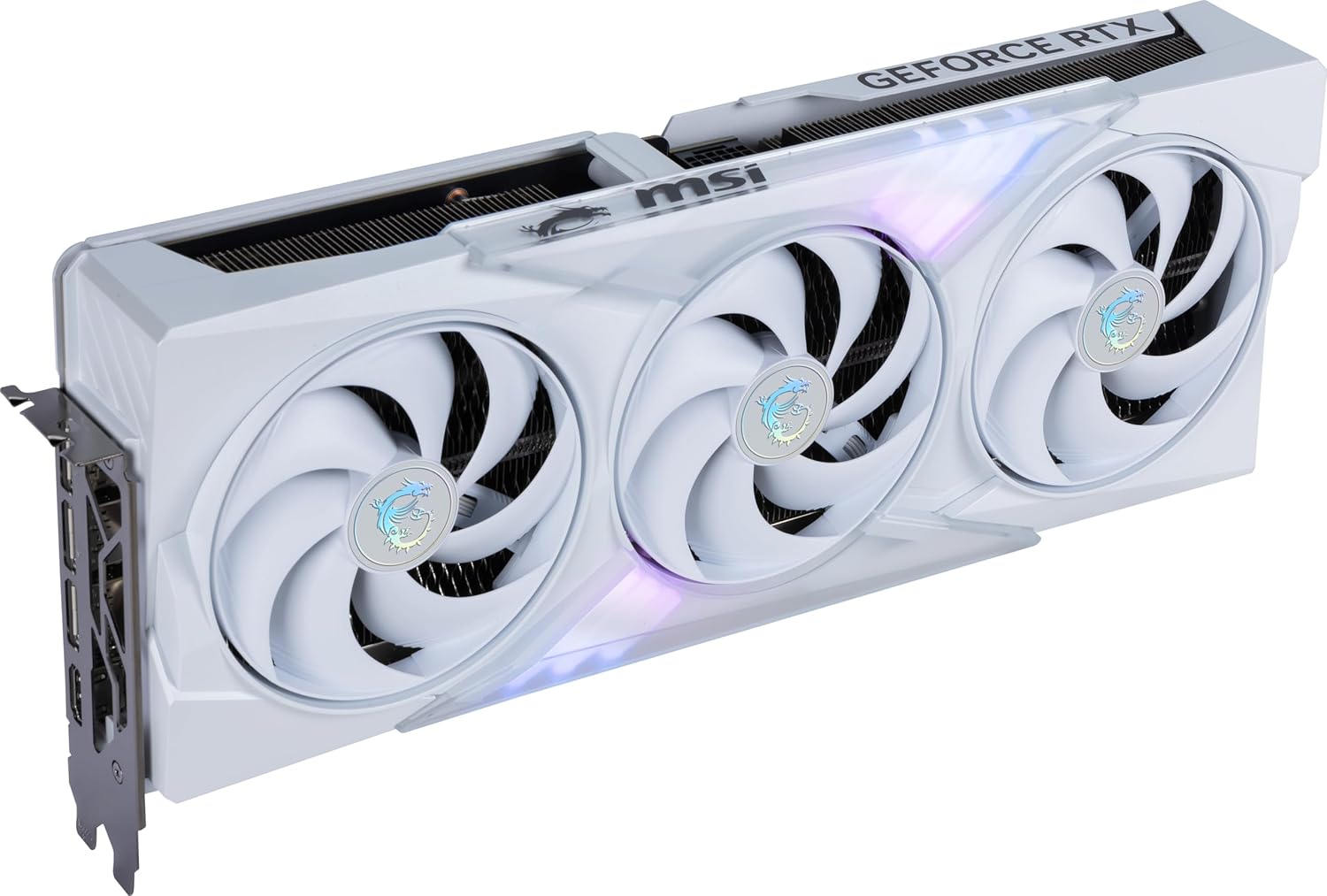 MSI GamingRTX 5070 TI 16G Gaming Trio OC Carte graphique blanche (16 Go GDDR7, 256 bits, performances extrêmes : 2580 MHz, DisplayPort x 3 2.1a, HDMI 2.1b, architecture NVIDIA Blackwell)