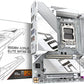 GIGABYTE B850M AORUS Elite WIFI6E Ice Carte Mère - Processeurs AMD Ryzen Série 9000, 12+2+1 Phases VRM numériques, jusqu'à 8200MHz DDR5 (OC), 1xPCIe 5.0 + 1xPCIe 4.0 M.2, WiFi 7, USB 3.2 Gen 2