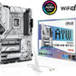 ASUS Z790-AYW Carte mère WiFi W II Intel Z790 (LGA 1700) ATX avec PCIe® 5.0, 3X M.2, 12+1 DrMOS, DDR5, WiFi 6, LAN 2,5 Go, HDMI, USB 10 Gbps Type-C®, USB 10 Gbps Type-C®, Thunderbolt™, USB4®, Aura